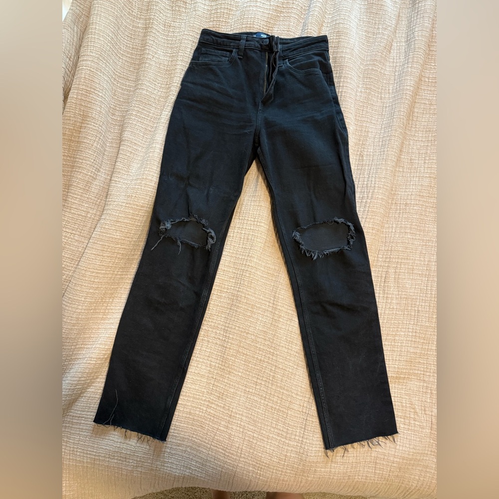 Hollister Black Ripped Skinny Jeans